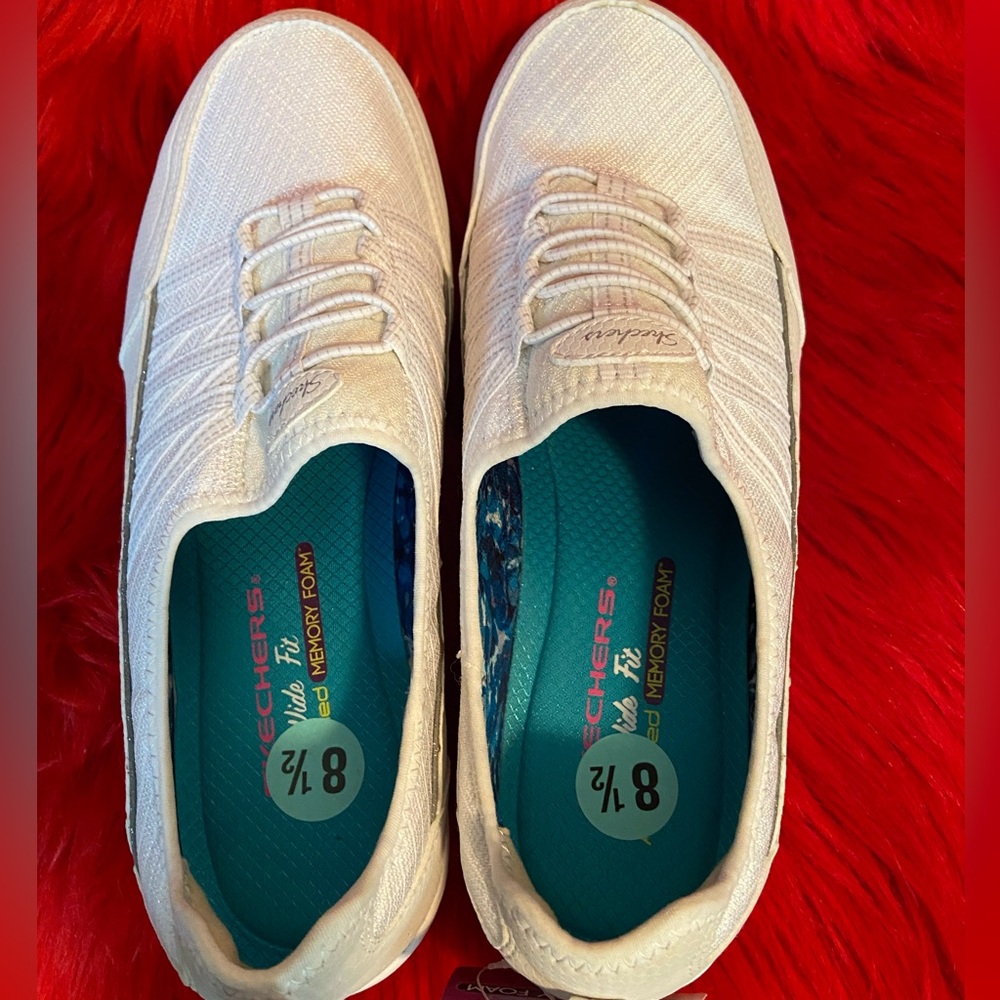 Skechers Air Cooled Memory Foam Sneakers Sz 8.5 - Picture 3 of 8